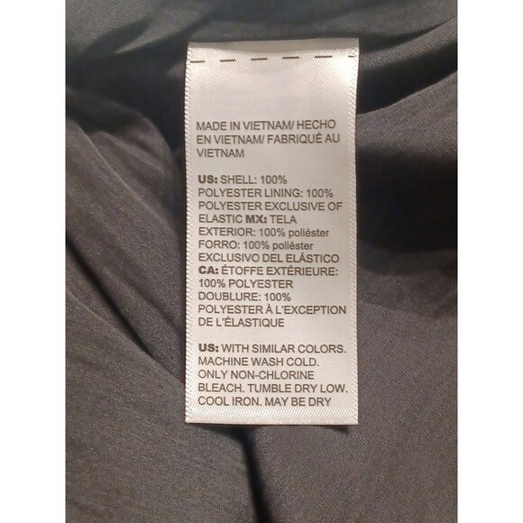 Chico's Floral Flutter Sleeve Maxi Dress Women's Size 8 Four-teir Bottom - Picture 9 of 10